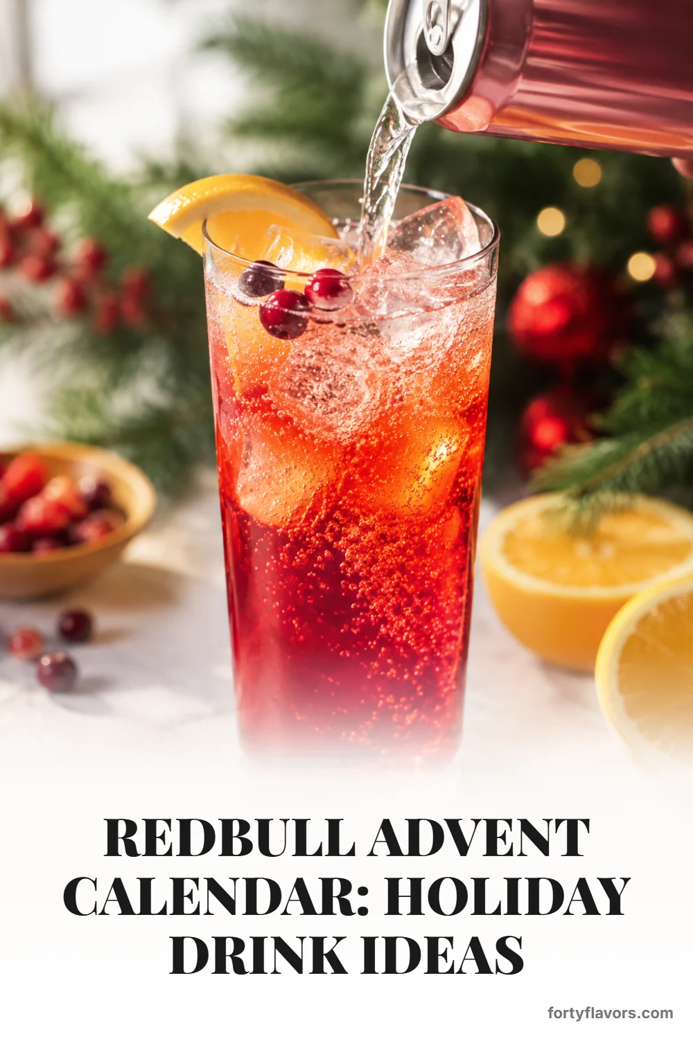 Redbull Advent Calendar: Holiday Drink Ideas – Pinterest pin 6