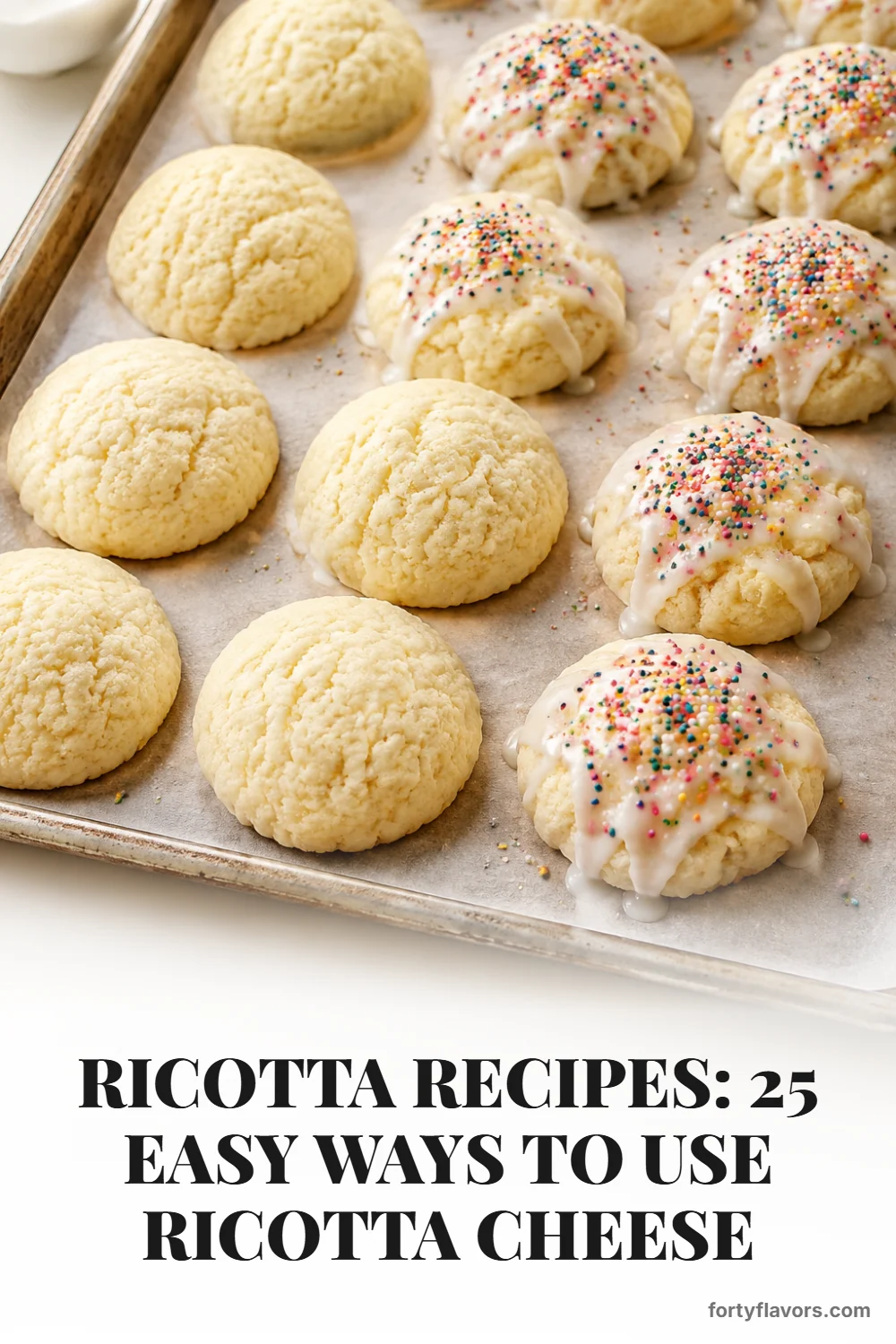 Ricotta Recipes: 25 Easy Ways to Use Ricotta Cheese – Pinterest pin 5