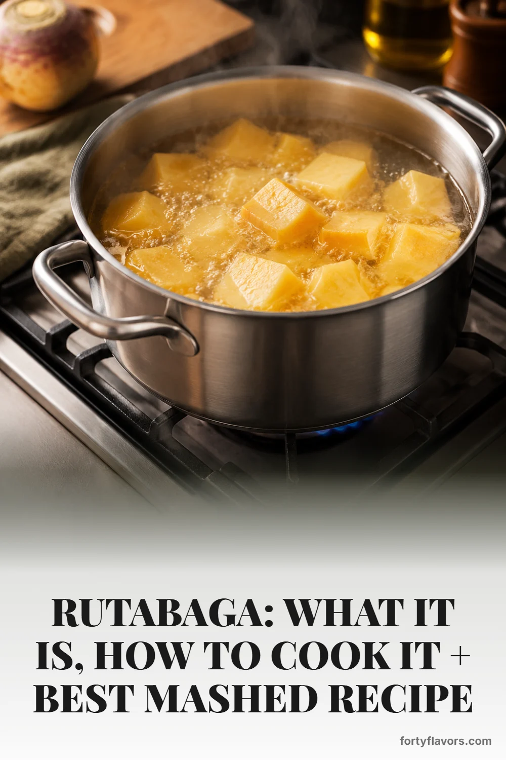 Rutabaga: What It Is, How to Cook It + Best Mashed Recipe – Pinterest pin 6