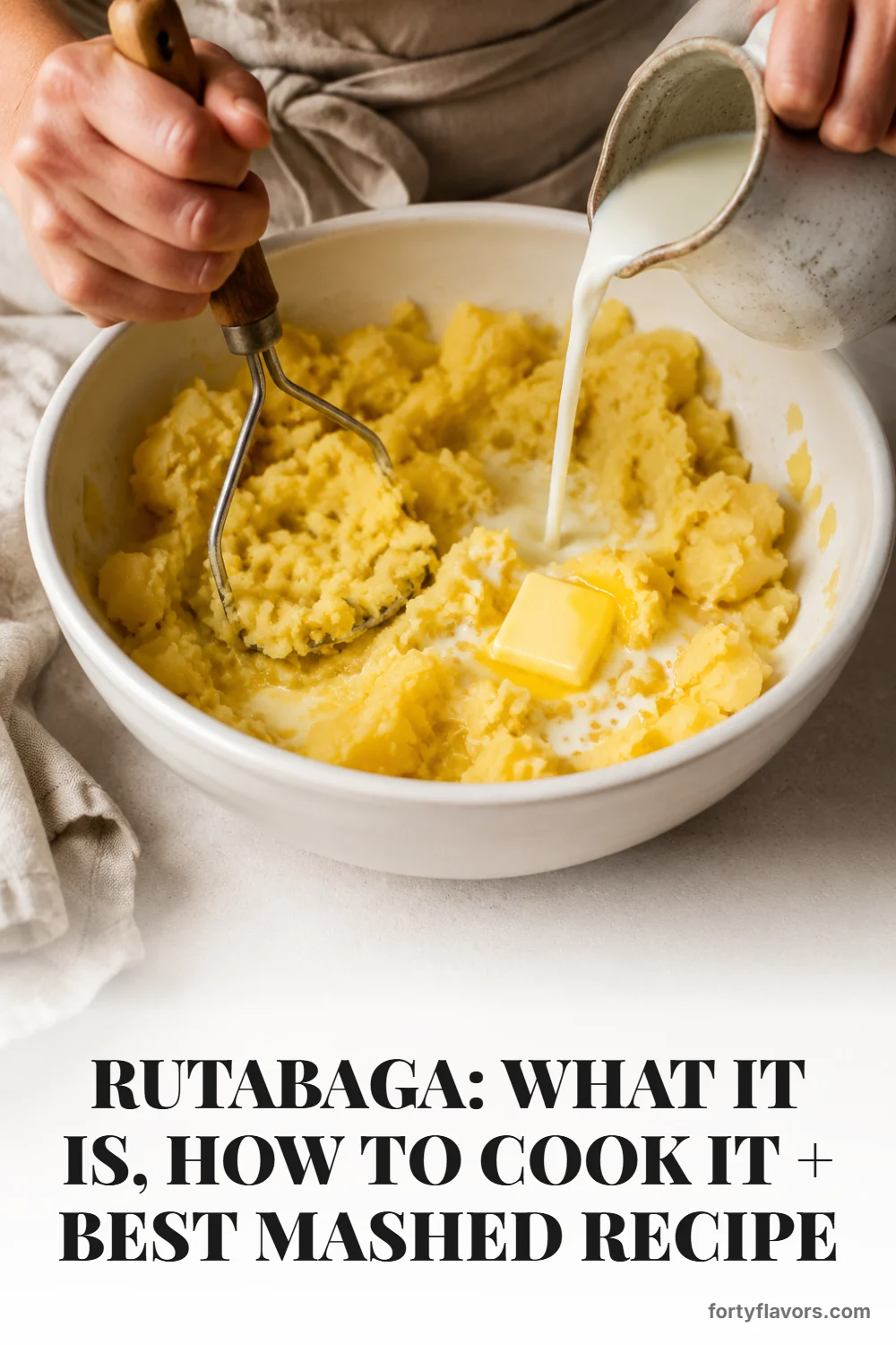 Rutabaga: What It Is, How to Cook It + Best Mashed Recipe – Pinterest pin 7