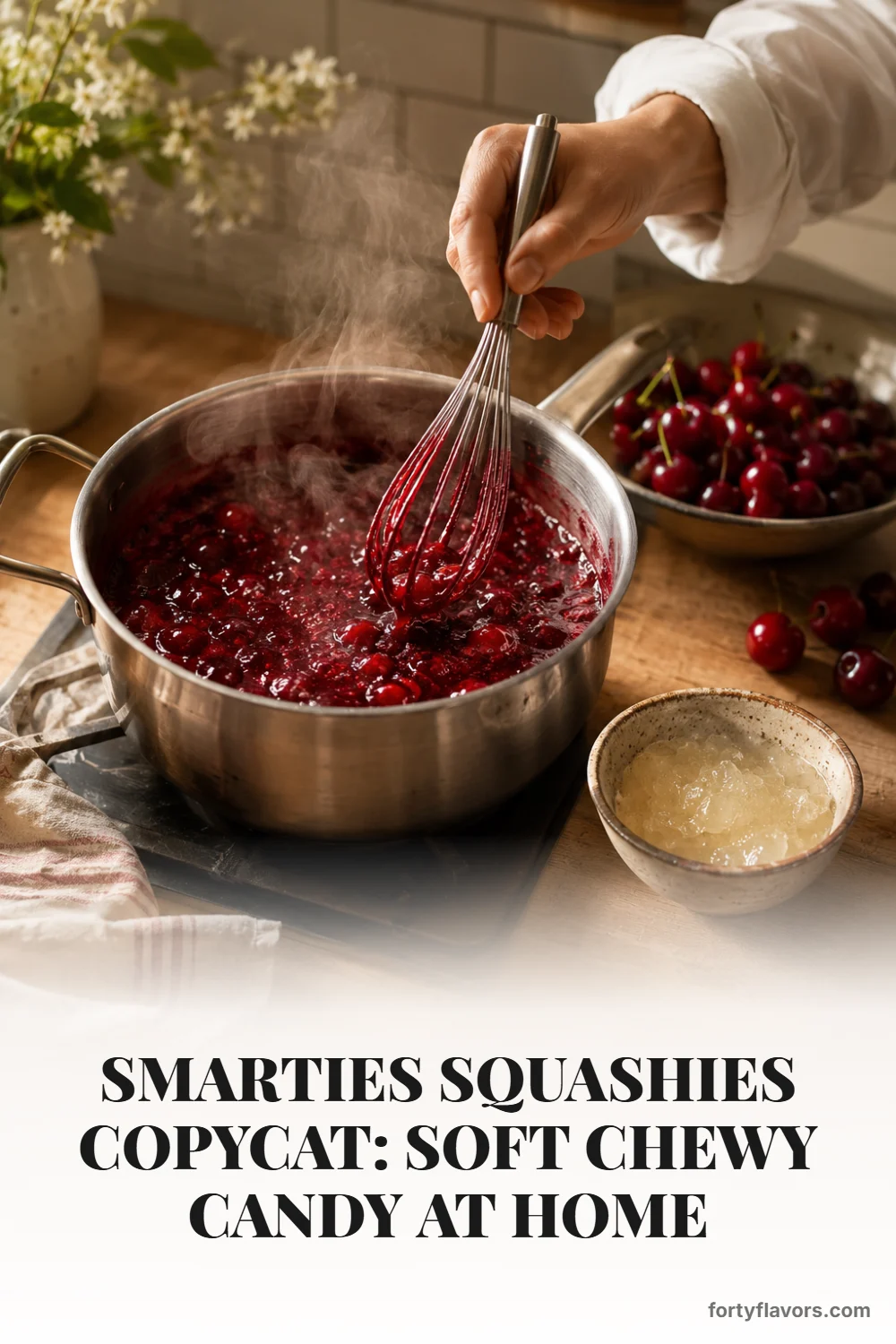 Smarties Squashies Copycat: Soft Chewy Candy at Home – Pinterest pin 3