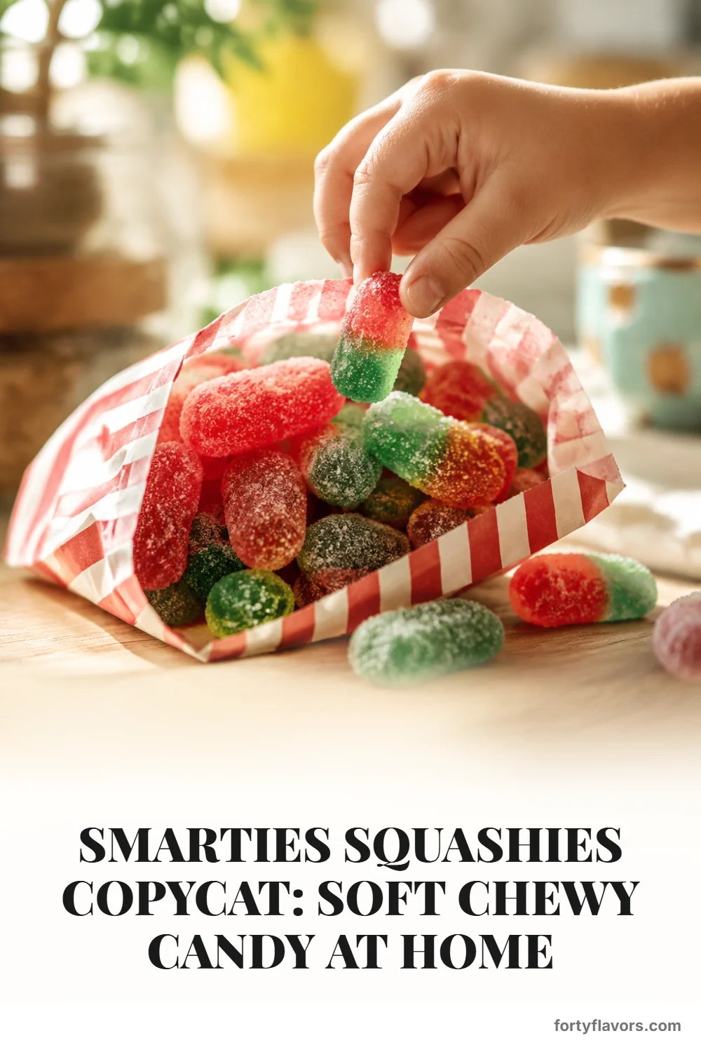 Smarties Squashies Copycat: Soft Chewy Candy at Home – Pinterest pin 7