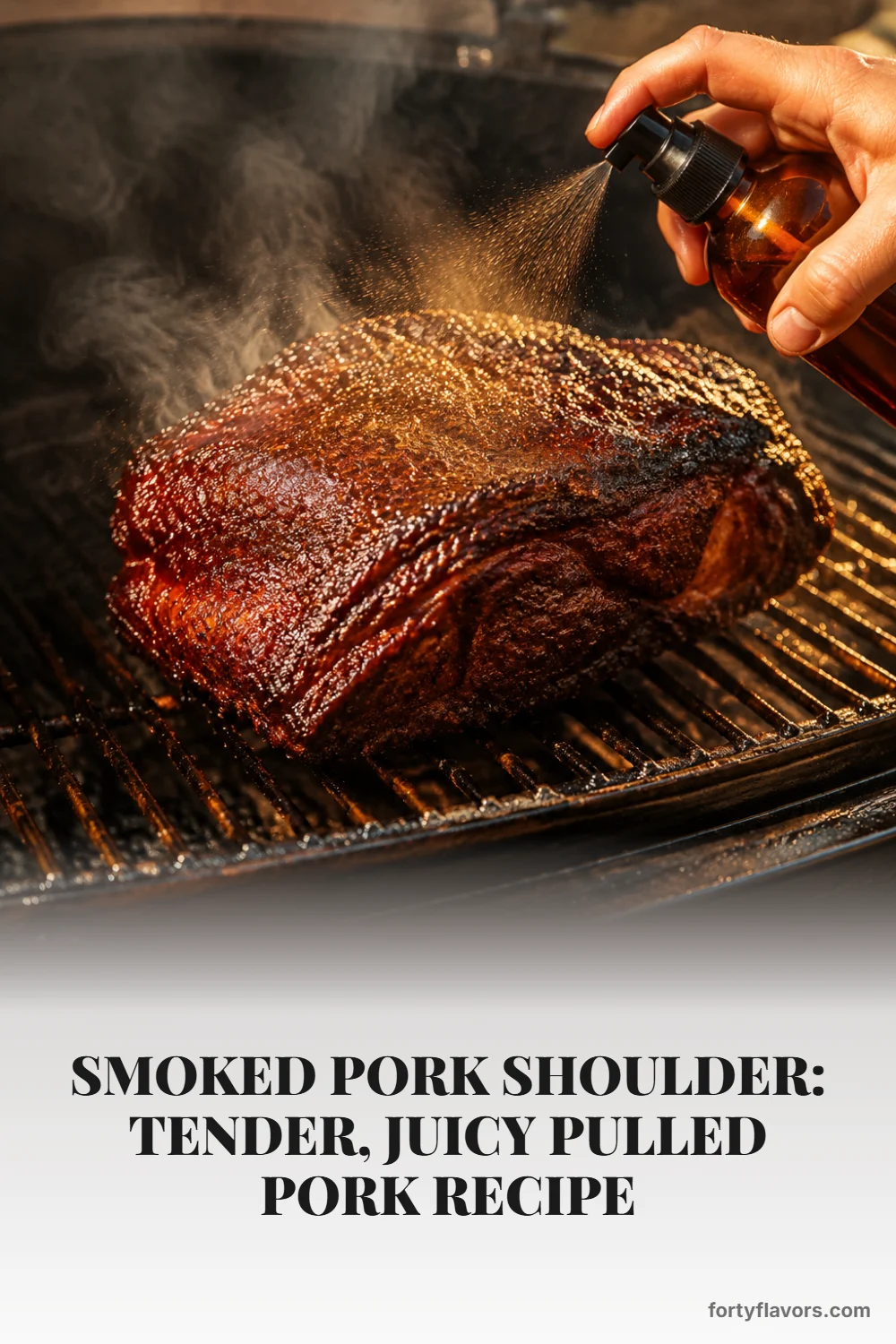 Smoked Pork Shoulder: Tender, Juicy Pulled Pork Recipe – Pinterest pin 5