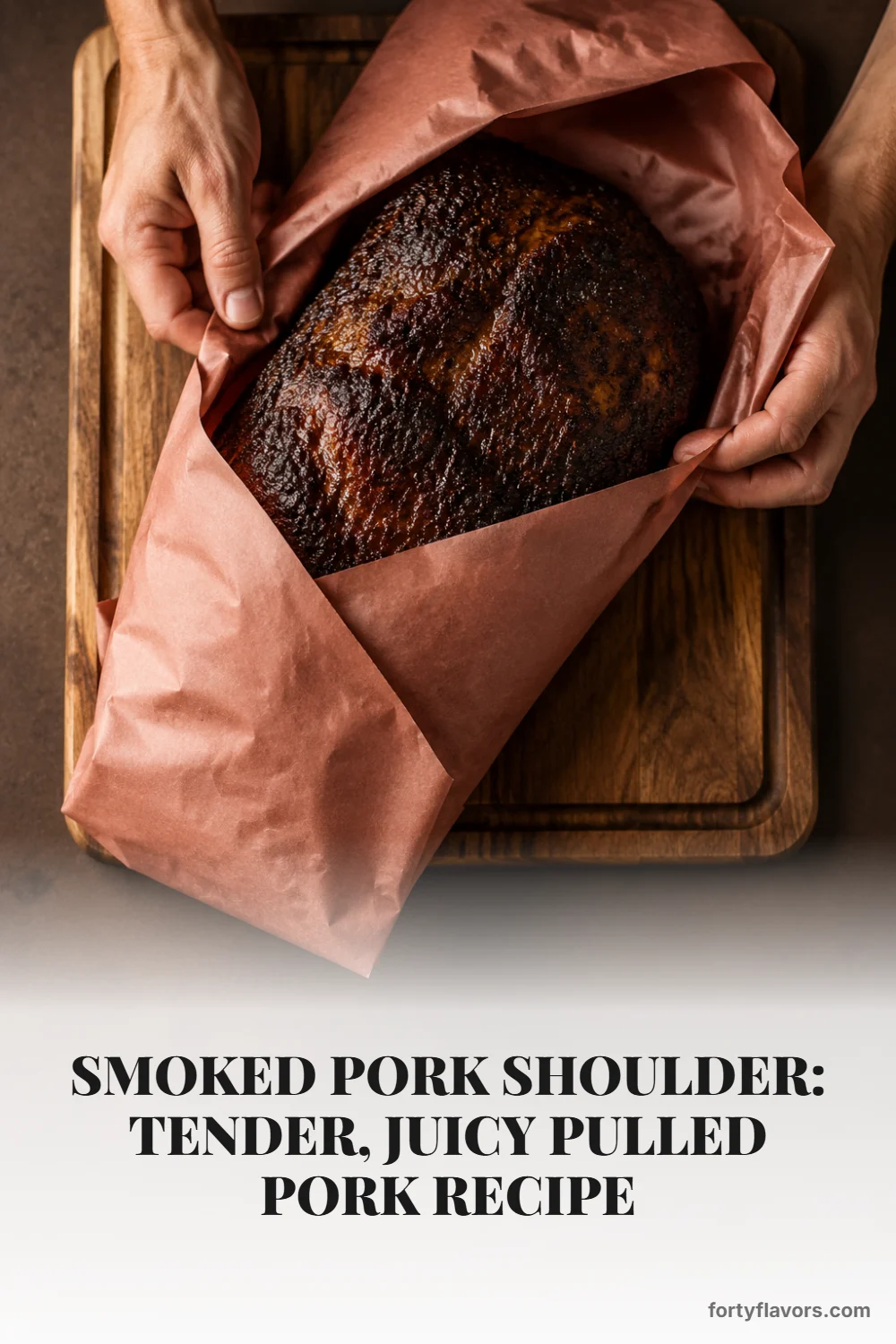 Smoked Pork Shoulder: Tender, Juicy Pulled Pork Recipe – Pinterest pin 6