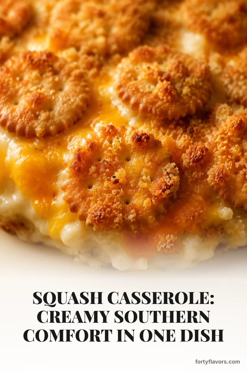 Squash Casserole: Creamy Southern Comfort in One Dish – Pinterest pin 7