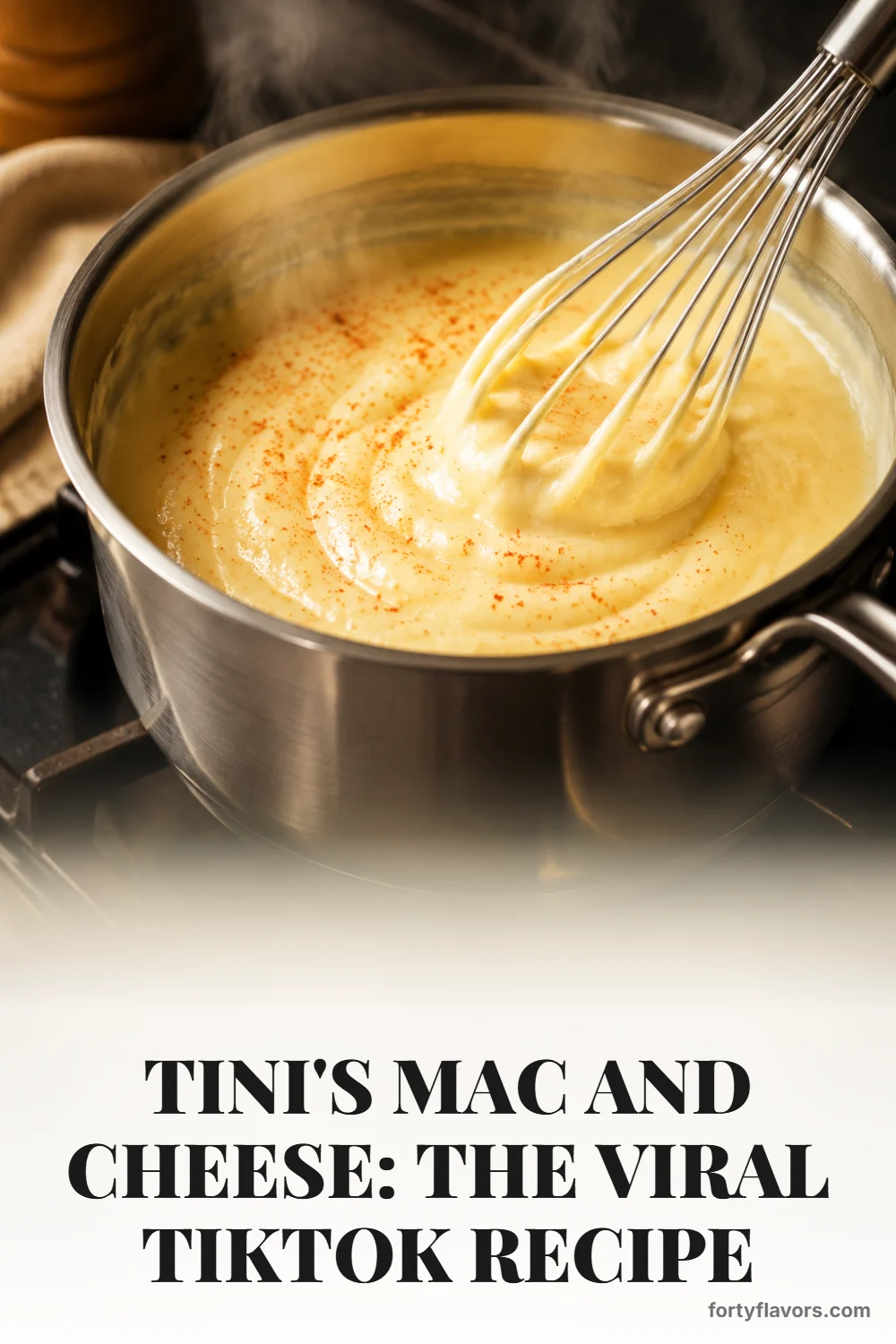 Tini's Mac and Cheese: The Viral TikTok Recipe – Pinterest pin 4