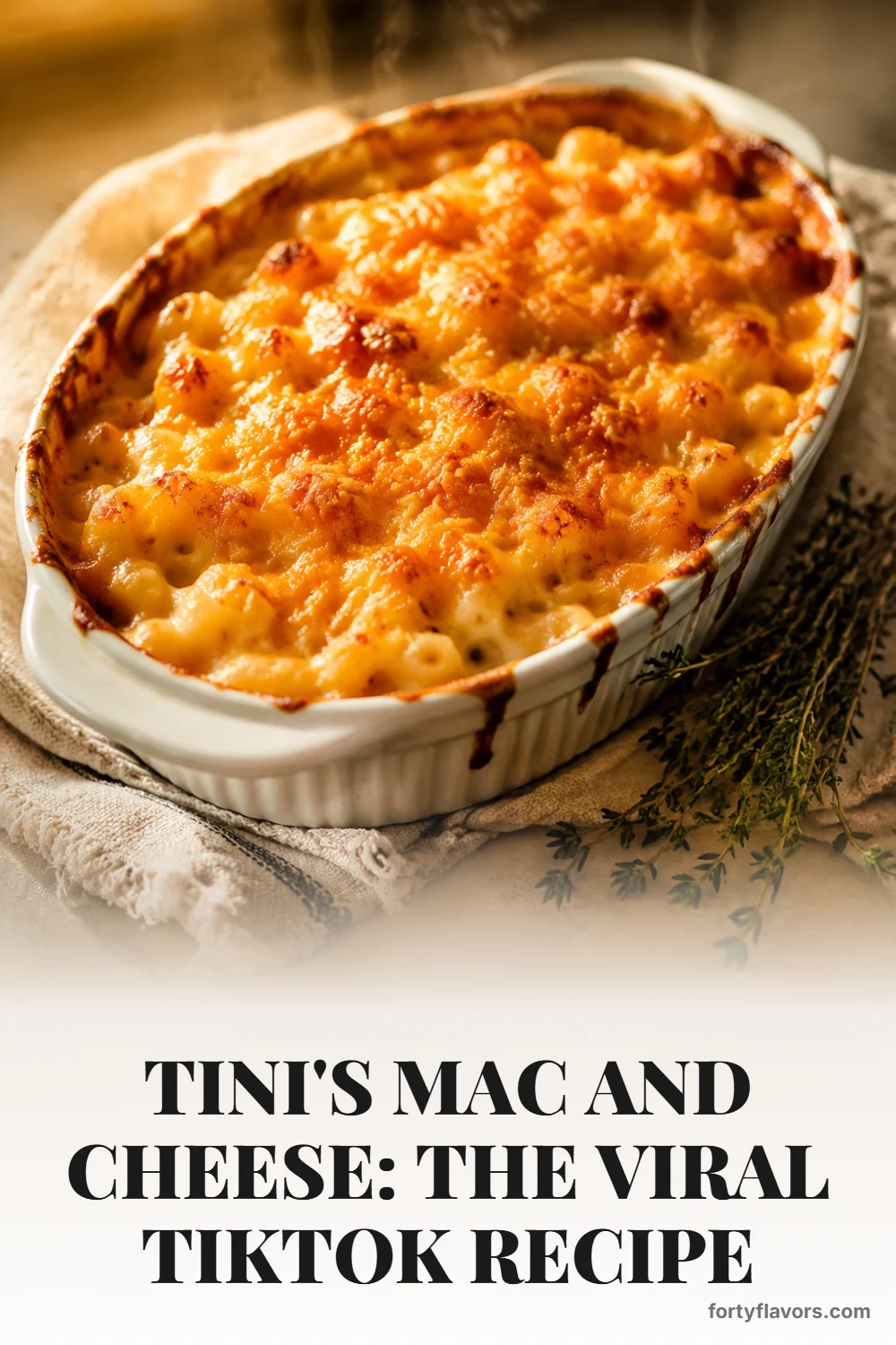 Tini's Mac and Cheese: The Viral TikTok Recipe – Pinterest pin 7