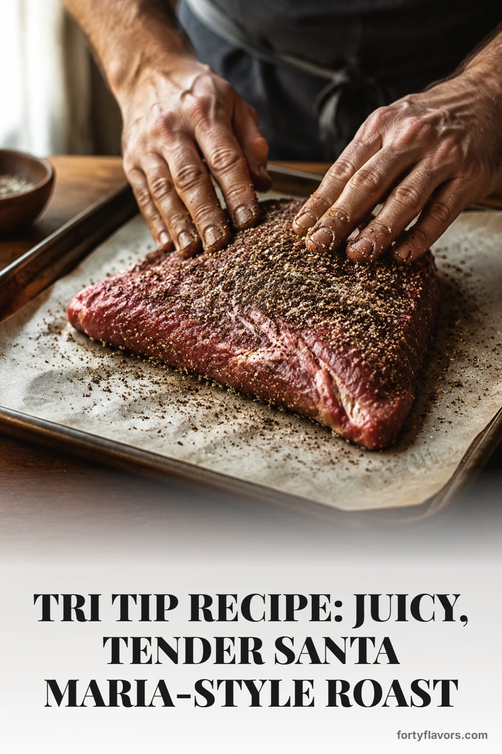 Tri Tip Recipe: Juicy, Tender Santa Maria-Style Roast – Pinterest pin 3