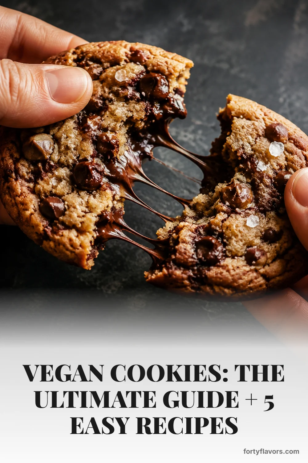 Vegan Cookies: The Ultimate Guide + 5 Easy Recipes – Pinterest pin 7